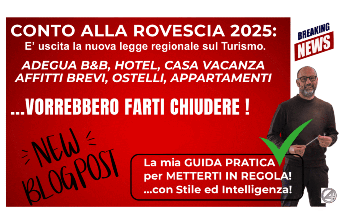 Countdown 2025: guida per adeguare B&B, affitti brevi, ostelli al Decreto Turismo Sicilia.